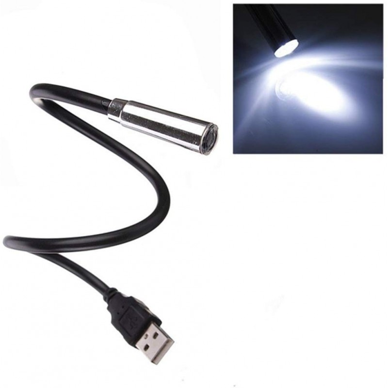 Mini lampada USB flessibile, luce led.